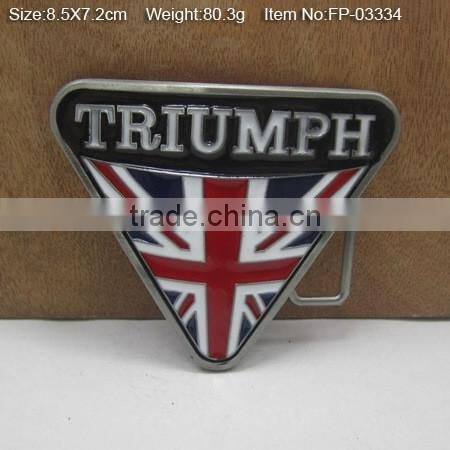 custom brand name buckle plate metal belt buckle manufacturer