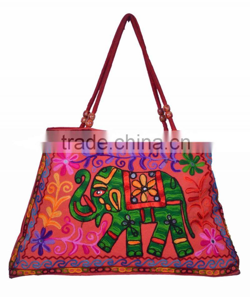 Embroidered Handmade Gujarati Shoulder Bag