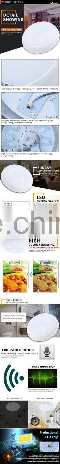 Waterproof led ceiling light IP54