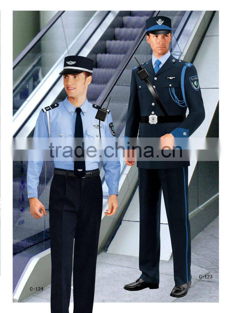 custom security guard coat sets clothing