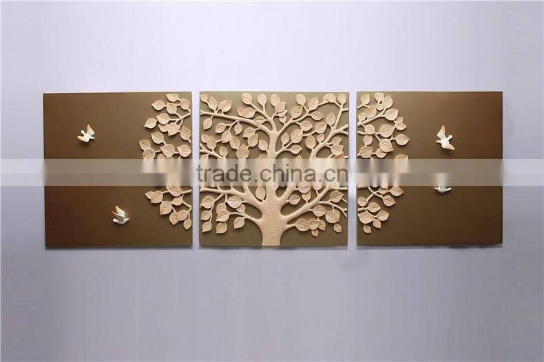 2015 Newest Beautiful Abstract tree in the wind oil paintings