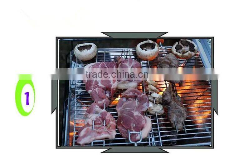 outdoor stainless steel BBQ fork