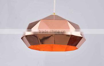 Ross gold E27 led pendant light