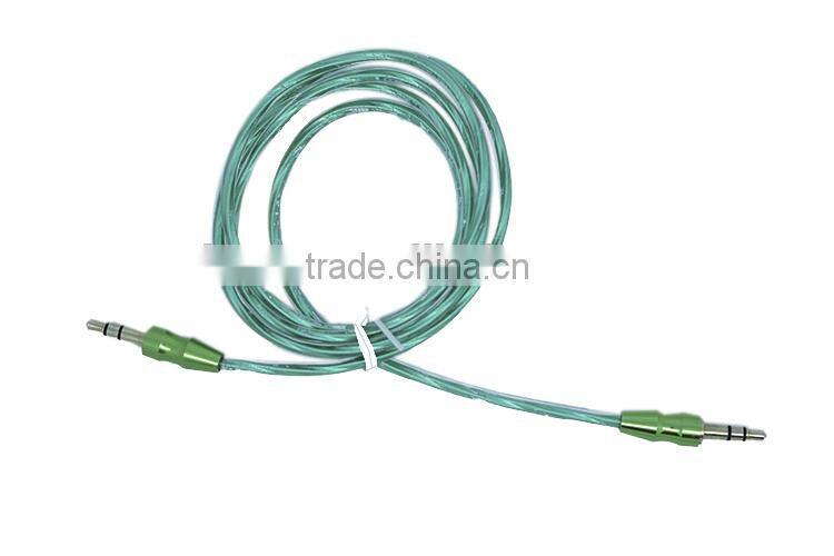 manufacture audio/DC3.5m to DC3.5mm transparent cable