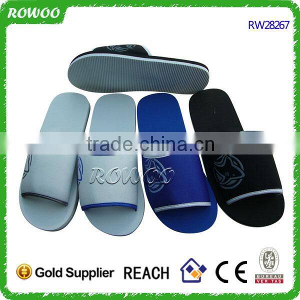 Soft Men Custom China PVC Flip Flops Home sport slipper