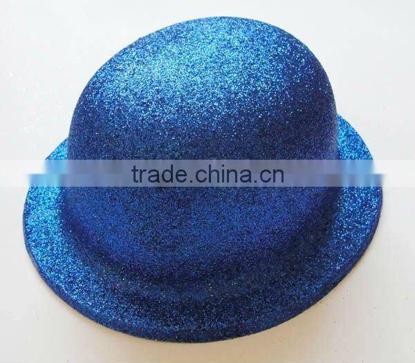 glitter round hats
