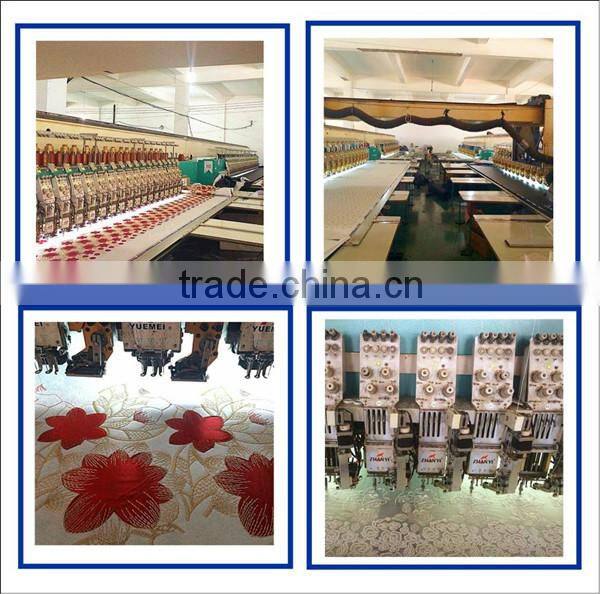 eletant shape chiffon ribbon flower embroidery lace for girl dress