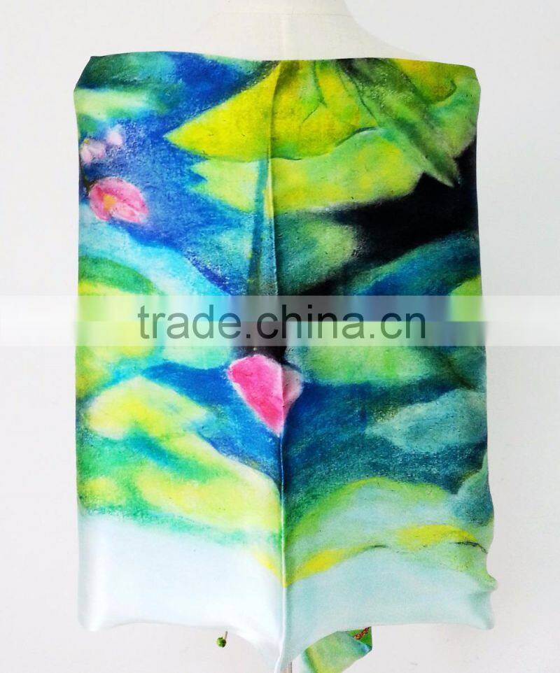 Factory Direct Custom Digital Printed Silk Scarf