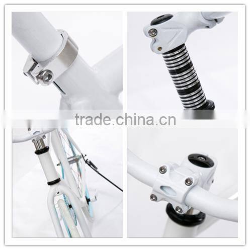 20 inch fixie bike / single speed bike fixed gear / aluminum alloy bicycle frame and fork