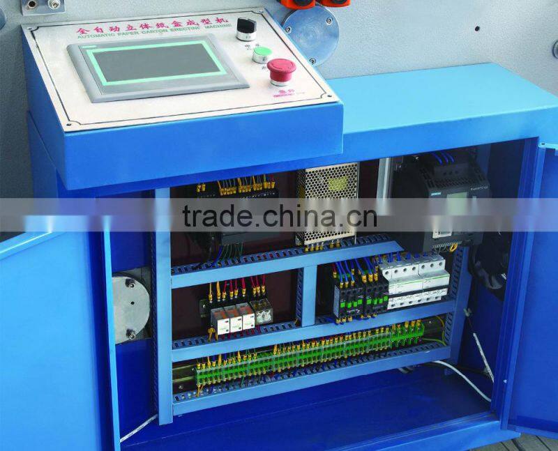 Mchinery for Noodle paper box lunch box with round base,custom printed paper box making machine manufacturer in China