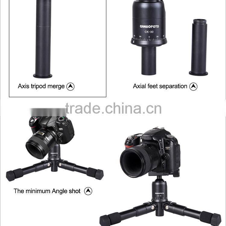 Mini tripod camera photo tripod with panoramic head for photography