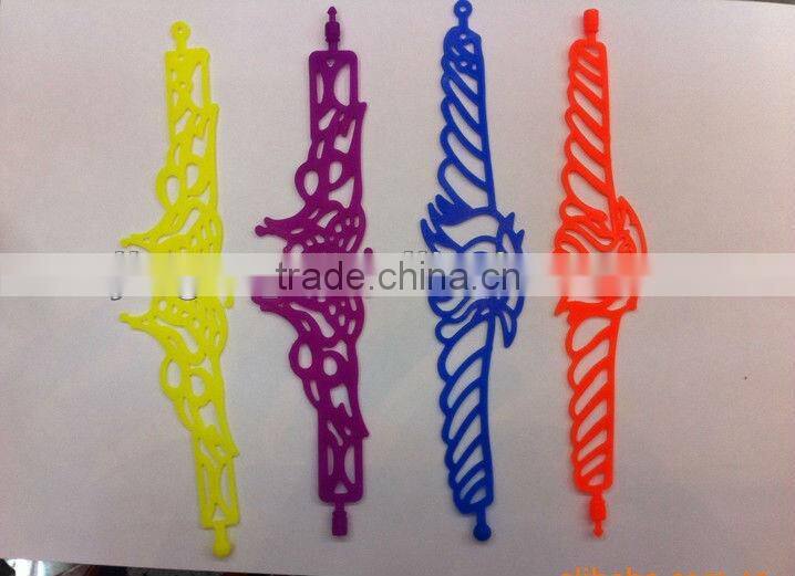 Wholesale custom embossed silicone bracelet for children