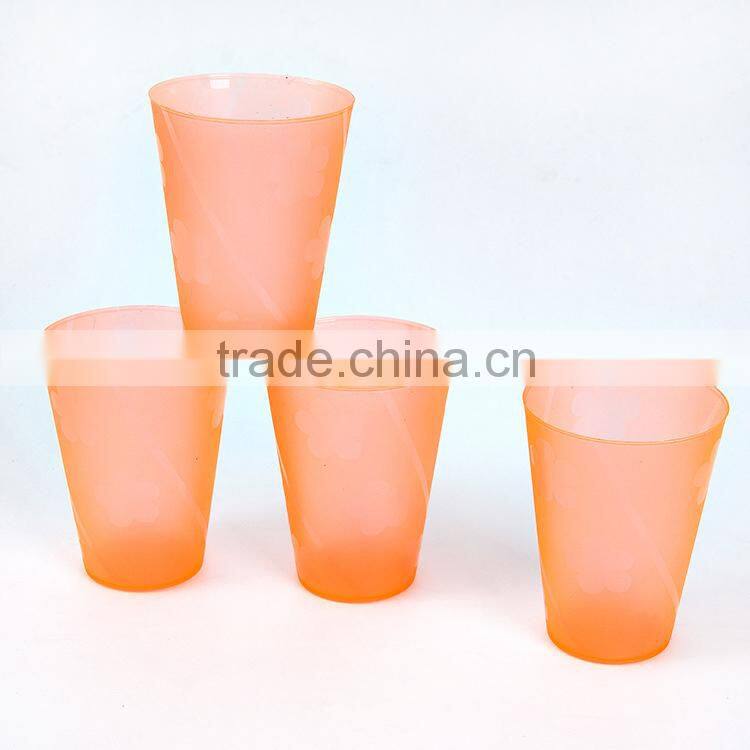 BPA free Disposable Plastic Cup,Cheap Custom Logo Plastic Disposable Cup