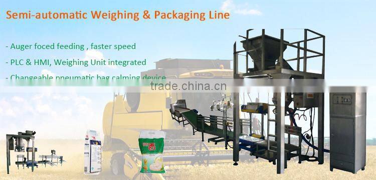 New arriving OEM semi-automatic flour packing machine for paper bag