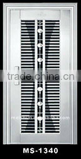 2011 New stainless steel security doors MS-1339