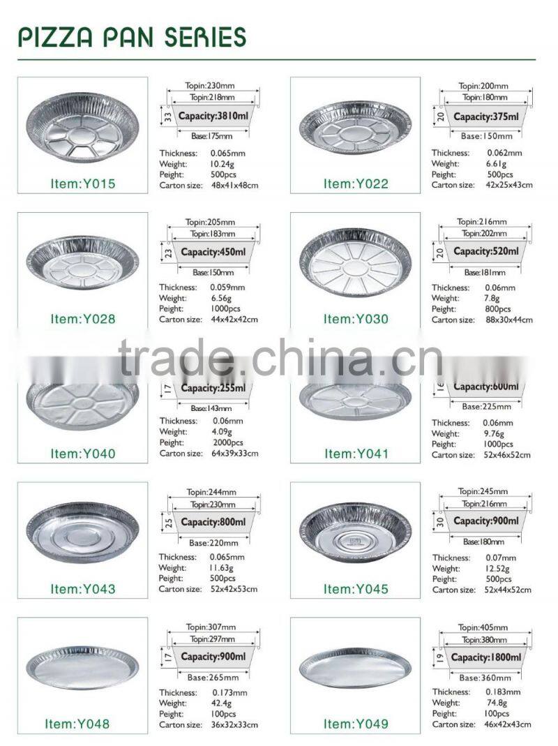 3200ml Food Grade Disposable Aluminum Foil Trays /Aluminium Foil Container/BBQ food tray