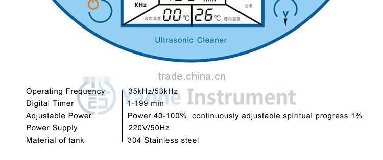 Desk-top Double Frequencies laboratory large industry ultrasonic cleaner ce