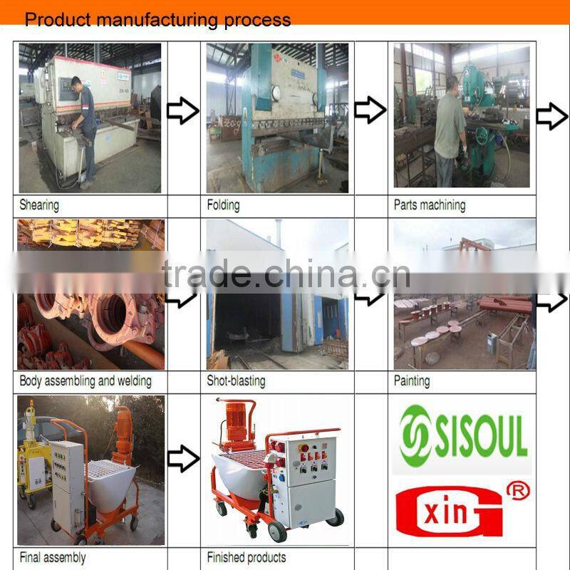 N5 automatic high technology wall plaster pump machine manufactory