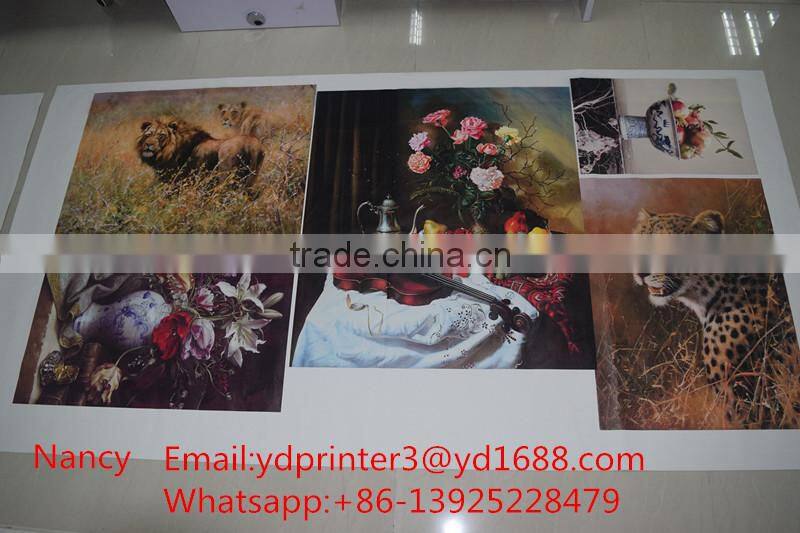 Lamp cloth roll and hybrid printer advertisement printing machine industry high speed