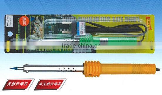 CE 2014 hot sell 220v 40w external heating long life plastic electric soldering iron tool