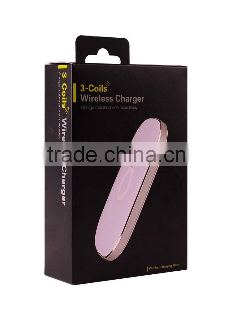 QI Wireless Charger T300 for Galaxy S3/S4, Note 3/Note2, Nokia Lumia 920, LG Nexus 5/4/7 with receiver