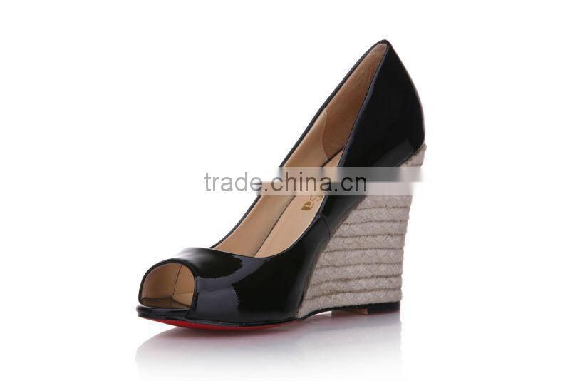 High heels peep toes platform shoes
