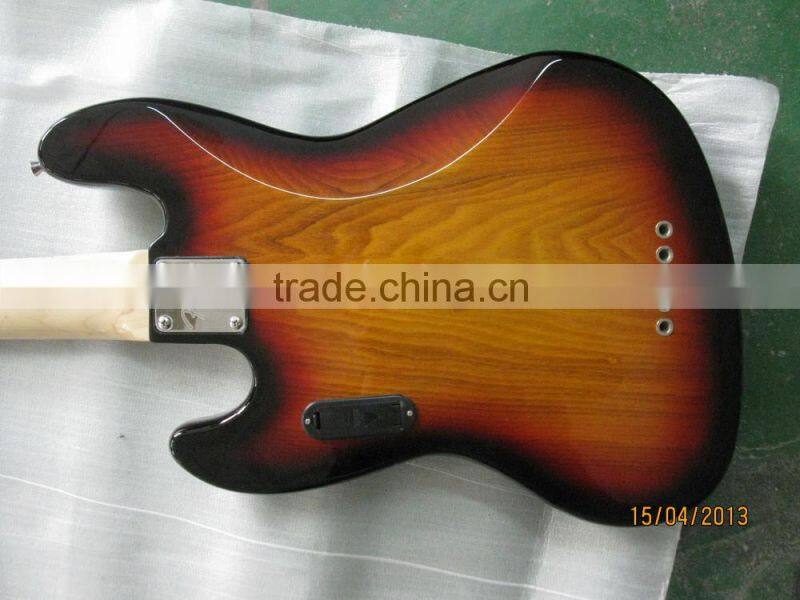 5 String electric bass guitar with pickup and bridges cover metal custom design