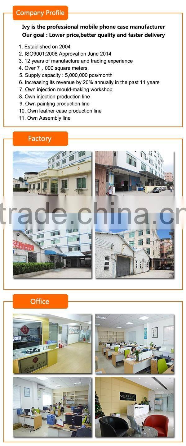 IVYMAX Top quality mobile phone accessories hard brushed metal PC armor case for MOT G4