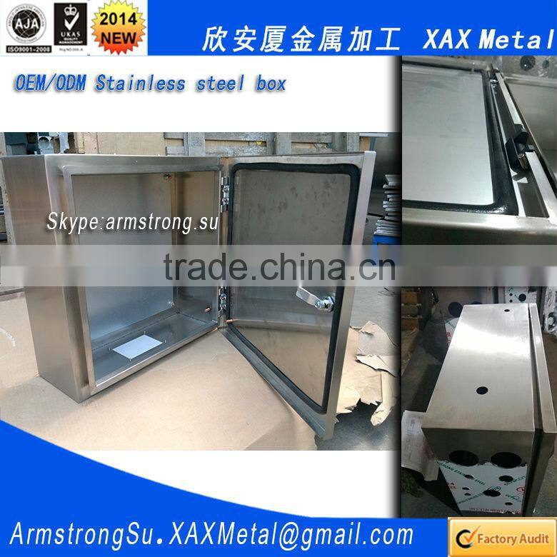 XAX85DB XAX lift wheel removable side panel adjustable rack 304 316 ss304 ss316 sus304 sus316 3 phase distribution panel box