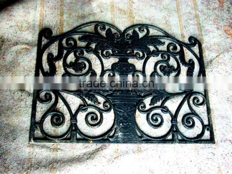 cast iron personalized doormat