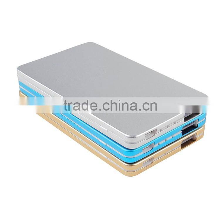 2016 high quality promotion gift rohs power bank 2600mah with custom logo