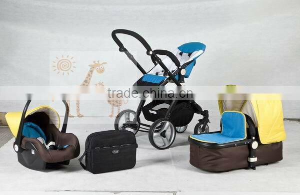 Baby Stroller,Hot Sale European standard High Quality And Comfortable 3 in 1 Fuctions Baby Stroller
