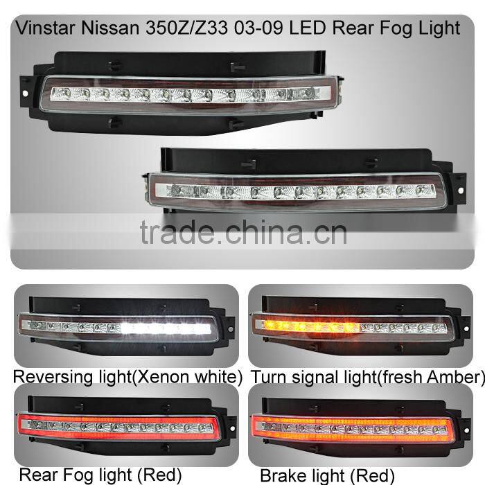 Best selling Led auto tail light for Nis.san 350Z led rear fog light for Z33 led stop light
