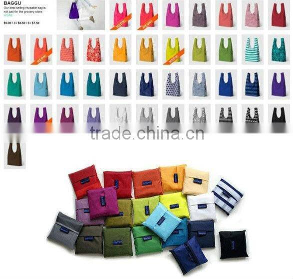 Polyester bag foldable with custom logo