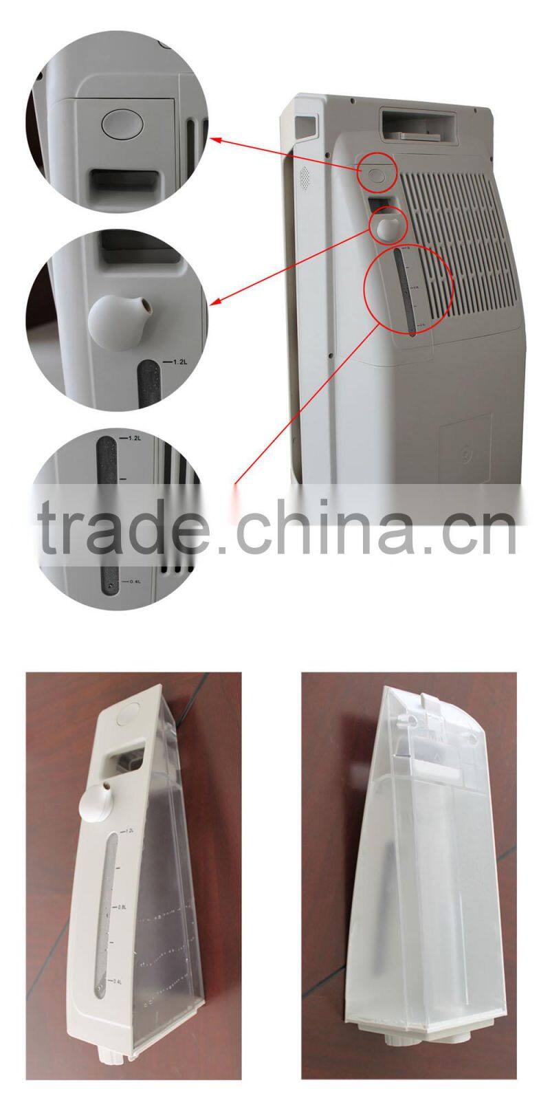 Air Purifier with Humidify HEPA Active Carbon big office room for dust