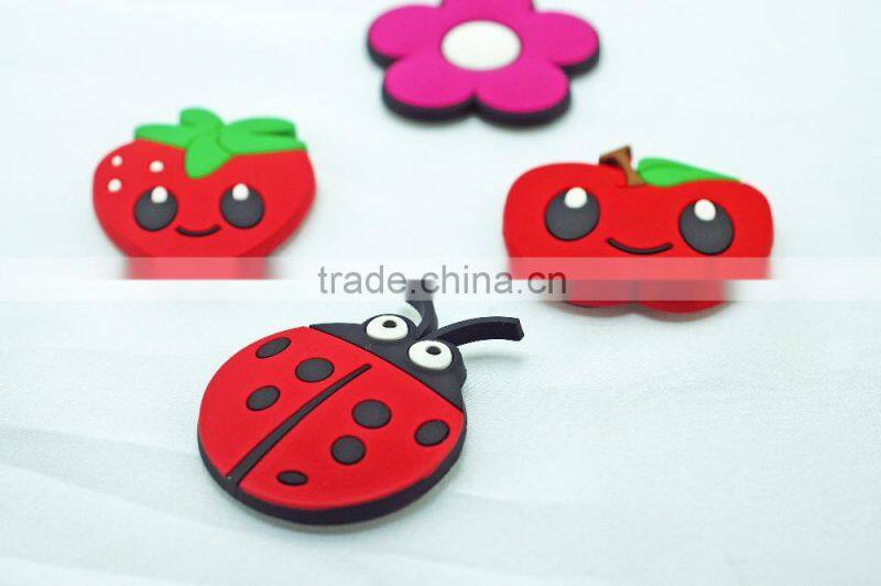 Fashion 3D PVC Fridge Magnet