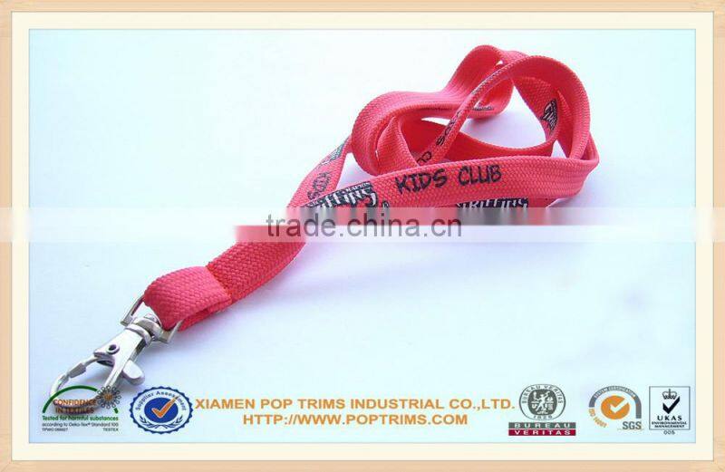 Heat transfer printed lanyard without MOQ