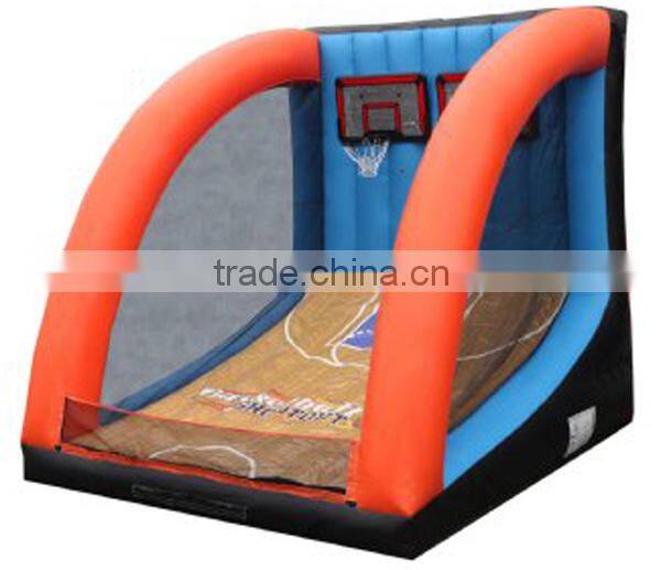 hot inflatable basketball hoop game,shootout basketball equipment