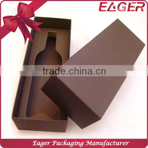 Best quality shot glass packaging box, single bottle wine box, wine packaging bag in box wholesale