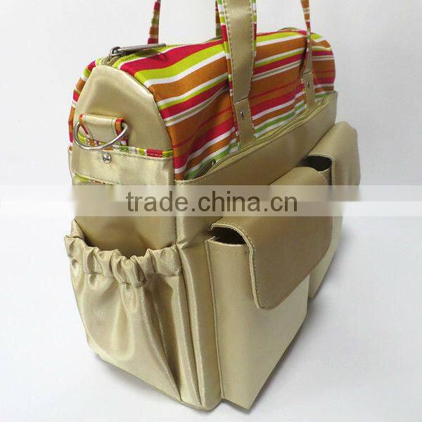 Fashion Stripe Mother Bag