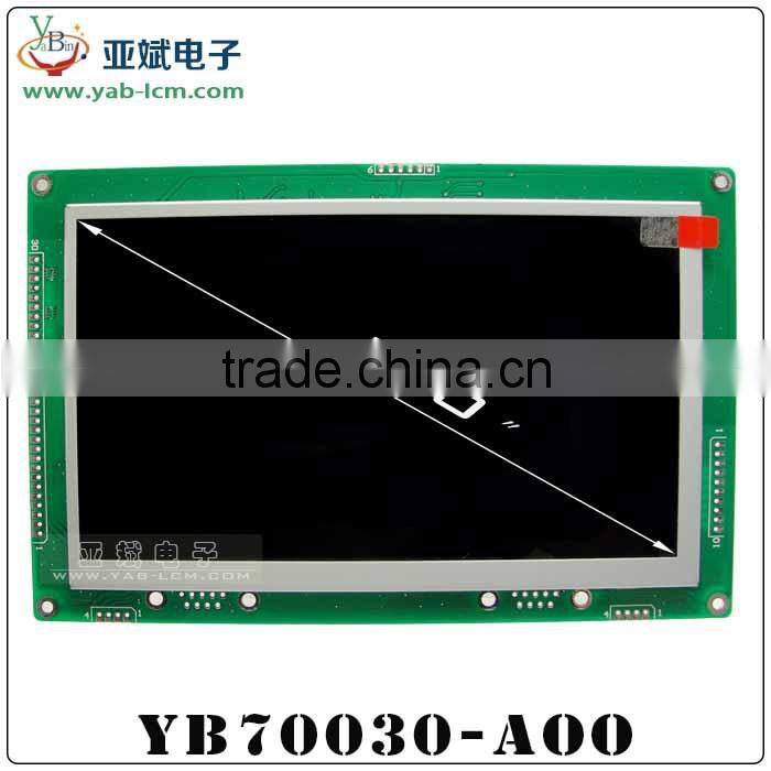 7" OLED like effect TFT LCD Module with controller and RS232/ RS485/ TTL interface