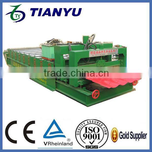 good quality and price good price beauty trapezoidal roofing sheet forming machine