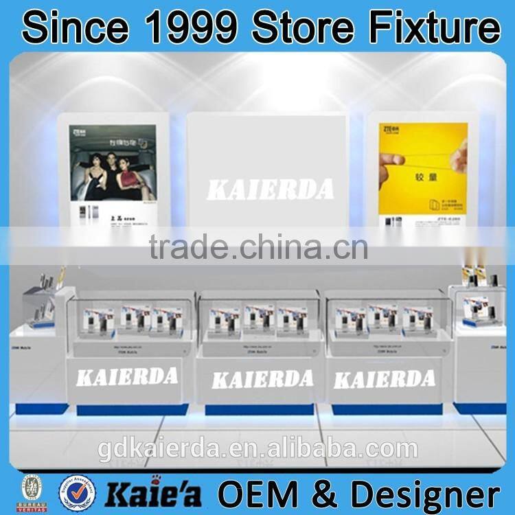 retail phone glass store mobile phone display showcase