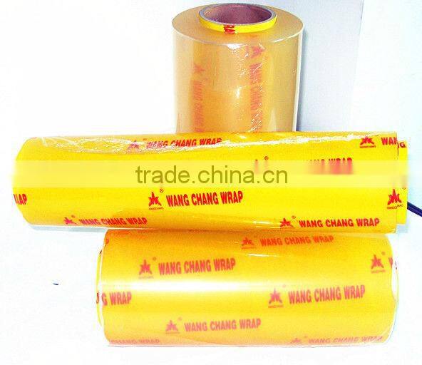 2014 Soft stretch food grade PVC cling film