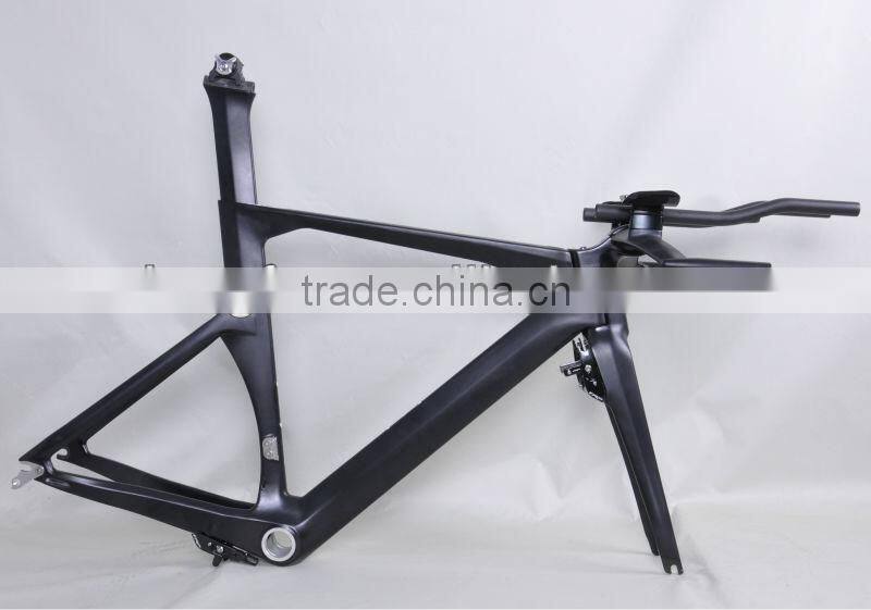 2013 new full carbon racing TT bicycle frame T700 Toray carbon time trial bike
