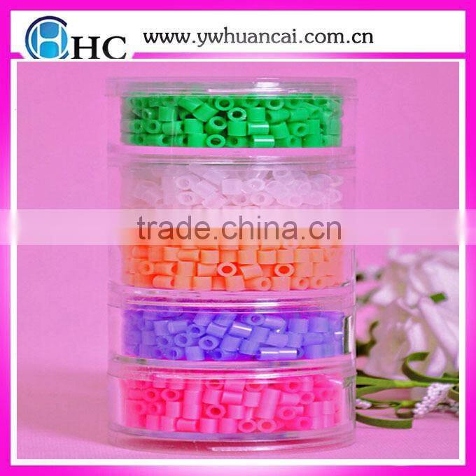 Custom Plastic 5mm Fused Perler Beads Educational Mini Hama Beads Cheap DIY Fashion Boy Magic Hama Beads