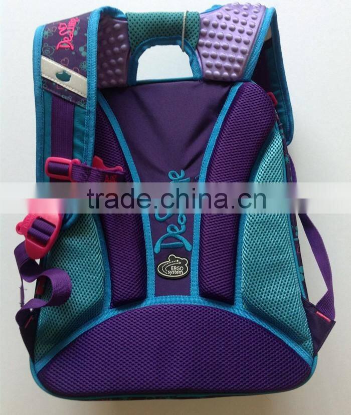 Delune wholesale school bags for girls cheap school backpack