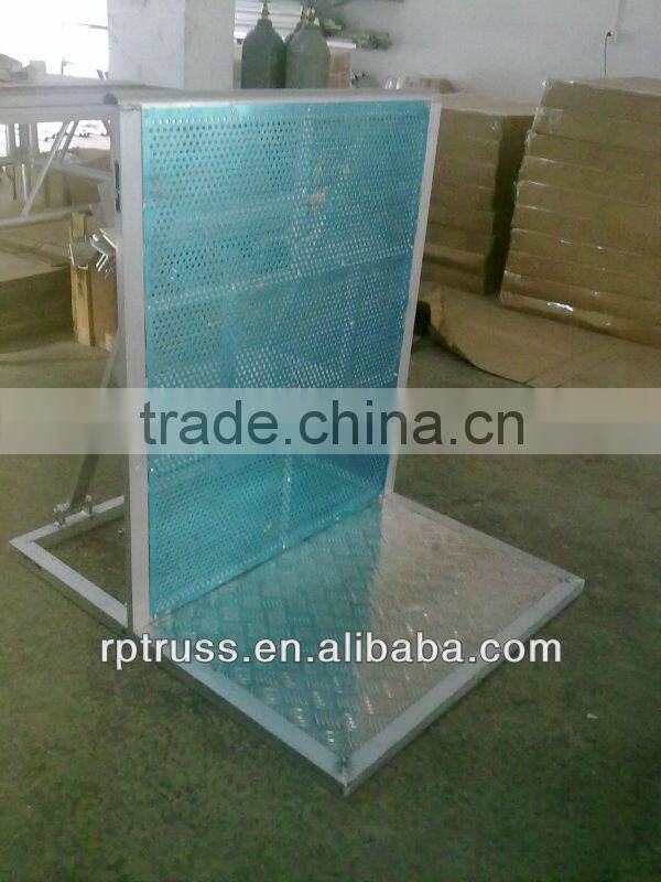 good price aluminum crowd control barricade