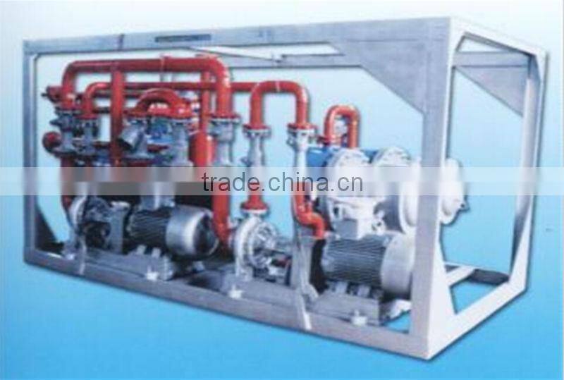 stailess steel Flange Tubular electric thermal fluid heater