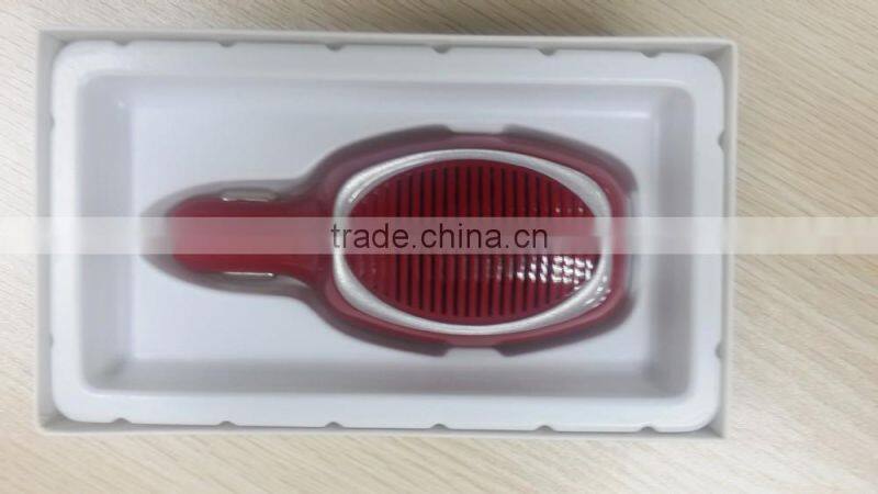 Hot Sale! 1pcs Car Air Purifier Ozone Generator Oxygen Bar Cleaner With 2 Port USB Hub Charger Free Shipping